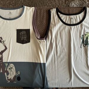 Disney Set of Haunted Mansion Tanks. Large and XL. Sold together